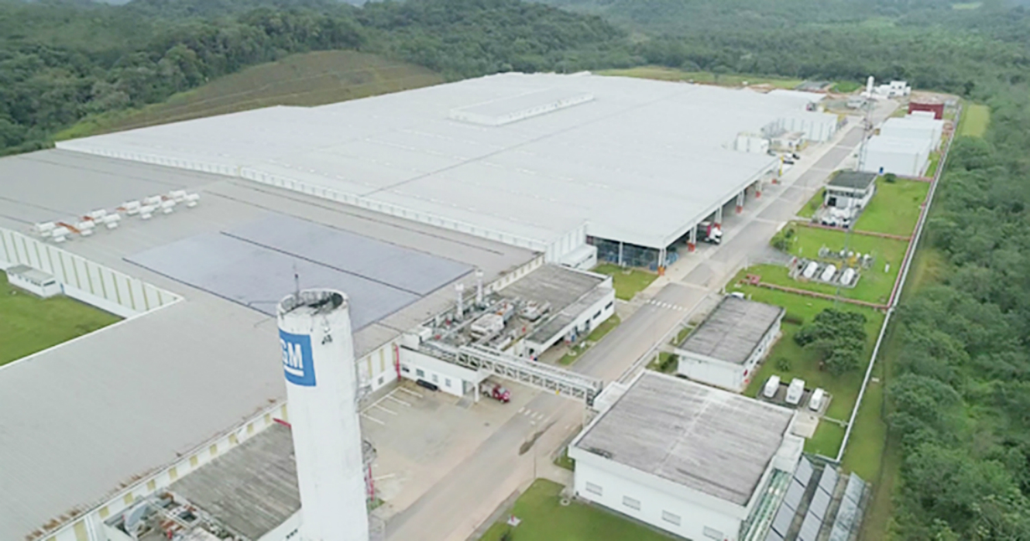 Ampliação da fábrica de motores da General Motors em Joinville